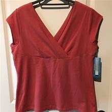 Nine West Tops | New- Nine West Top | Color: Brown/Red | Size: Xl