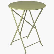 Fermob Bistro 24" Round Table, Willow Green - Outdoor - Dining Furniture - Pottery Barn