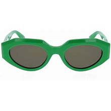Bottega Veneta Cat-Eye Frame Sunglasses - Green One Size