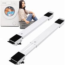Extendable Furniture Appliances Rollers, Mover Tools With 24 Roller & Brake Equipment For Heavy Washing Dryer Machine Refrigerator For Mobile Wheels