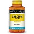 Mason Naturals Calcium 500Mg Tablet No Sugar With Vitamin D3 2Ea