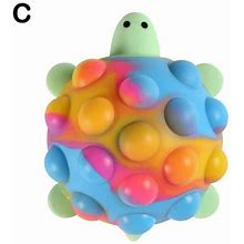 Fidget Tortoise Stress Ball Popper Toy Party Bag Filler Push Autism Anxiety D4c6