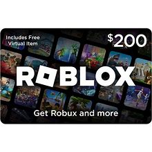 Roblox $200 Gift Card (Digital)
