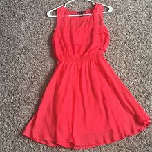 Forever 21 Dresses | Sheer Womens Dress. Bright Pink. Never Worn | Color: Pink | Size: S