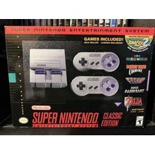 Super Nintendo Entertainment System Snes Classic Edition