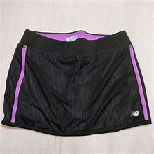 New Balance Shorts | New Balance Black And Purple Skort | Color: Black/Purple | Size: Xs