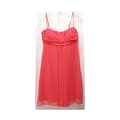 Womens Max And Cleo Coral Chiffon Formal Dress Size 8
