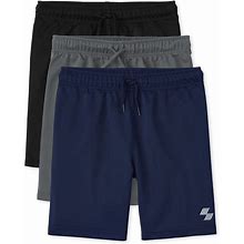 The Children's Place Boys Basketball Shorts 3-Pack | Size 2XL (16)