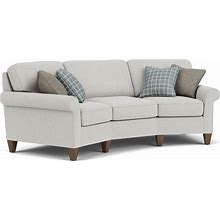 Westside 5979 Curved Conversation Sofa (100+ Fabrics) 101"