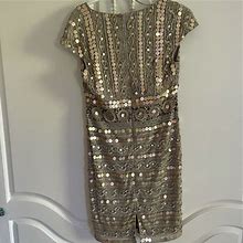 Guilia Dresses | Sequin Dress | Color: Gold | Size: 10