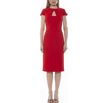 Alexia Admor Janine Sheath Dress Red
