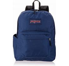 Jansport Superbreak Navy Blue School Backpack