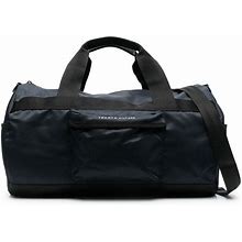 Tommy Hilfiger - Logo-Print Duffle Bag - Men - Polyester - One Size - Blue