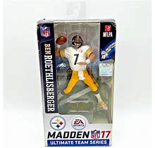 Mcfarlane Toys NFL PGH Steelers BEN ROETHLISBERGER Madden 17 Action Figure