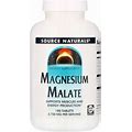 Source Naturals Magnesium Malate 180 Tablets