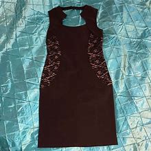 Bold Elements Dresses | Black Cocktail Dress - Size S | Color: Black/Tan | Size: S