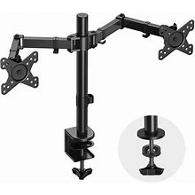 USX MOUNT Dual Monitor Arm Desk Mount Fits For Most 13 in. - 27 in. LED Flatcurved Monitors HAS402 ,