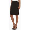 Calvin Klein Women's Wrap Skirt Size 10 Black