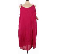 Manta Del Lago Casual Dress: Burgundy Dresses - New - Women's Size 3X