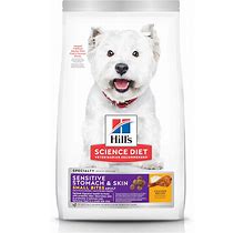 Hill's Science Diet Adult Sensitive Stomach & Skin Small Bites Chicken Recipe Dry Dog Food, 4 Lbs.