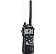 Icom M73 PLUS Handheld VHF Marine Radio W/Active Noise Cancelling Voice Recording - 6W