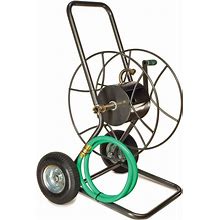 Yard Butler Hose Reel Cart With Wheels Heavy Duty 200 Foot Metal Hose Reel Suitable For Gardens, Lawns And Outdoor - IHT-2EZ