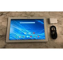 Insignia Flex Ns-P10a6100 10.1" 32Gb Android Tablet 5.0.1 White| Good Cond.