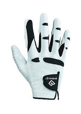 Bionic Stable Grip Golf Glove Natural Fit (Men's Right, White)