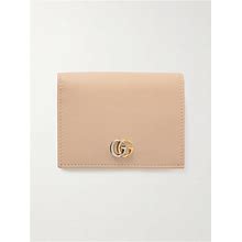 Gucci Petite Marmont Textured-Leather Wallet - Women - Pink Wallets And Cardholders