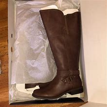 G By Guess Shoes | G By Guess Riding Boots- Wide Calf | Color: Brown | Size: 9