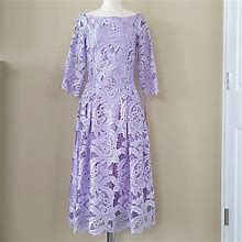 Alex Marie Dresses | Alex Marie Lace Special Occasion Dress Size 4 | Color: Purple | Size: 4