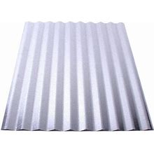 Fabral 144 in. Galvanized Metal Roof Panel 4736008000 ,