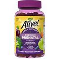 Nature S Way Naturea€™S Way Alive! Complete Premium Prenatal Gummy Multivitamin High Potency Folate Plant-Based Dha Vegetarian Strawberry And Lem