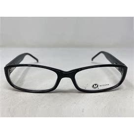 Modern Optical TOMORROW BLACK 55-17-145 Plastic Full Rim Eyeglasses Frame RF00