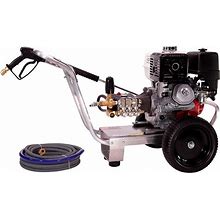 Pressure-Pro E4042HV Eagle Series Cold Water Direct Drive Pressure Washer, 4200 PSI, 4.0 GPM, GX390 Honda Engine, Viper Pump