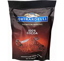 Ghirardelli Premium Baking 100% Cocoa Unsweetened Cocoa Powder 8 Oz