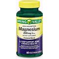 Spring Valley High Absorption Magnesium 200 Mg, Sleep Support, 60 Capsules (Pack