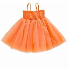Toddler Girls Sleeveless Solid Color Princess Lace Dress Dance Party Dresses Clothes Beautiful Casual Comfortable