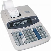 Victor 1570-6 Two-Color Ribbon Printing Calculator Black/Red Print 5.2 Lines/Sec