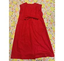 Mainberry California Made Red Polka Dot Dress