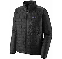 Patagonia Men's Nano Puff Jacket In Black | Size: Large | Polyester