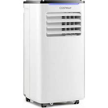Costway 8000/10000 BTU 3-In-1 Portable Air Conditioner With Fan And Dehumidifier Mode-8000 BTU