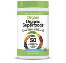 Orgain Organic Superfoods Powder Vegan, Soy Free, Non-GMO NET WT. 0.62 Lbs