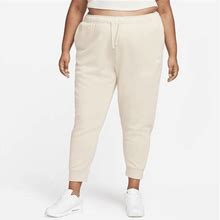 Nike Sportswear Club Fleece Women's Mid-Rise Jogger Pants (Plus Size) In Brown, Size: 2X Tall | DV5085-126