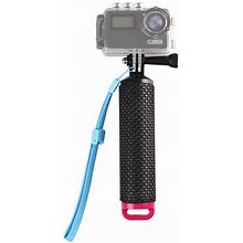Floating Hand Grip Handler Pro Selfie Stick Waterproof For All Gopro Cameras- RED