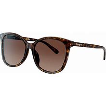 COACH HC8271U L1101 Dark Tortoise - Women Luxury Sunglasses, Dark Brown Gradient Polarized Lens