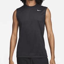 Nike Dri-FIT Legend Men's Sleeveless Fitness T-Shirt In Black, Size: 2XL | DX0991-010