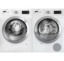 Bosch 800 Series Front Load Washer Dryer White Waw285h2uc / Wtg865h4uc