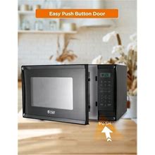 Commercial Chef 1.1 Cu.Ft Countertop Microwave Oven-Black