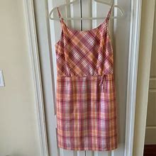 Ann Taylor Dresses | Ann Taylor Sundress | Color: Orange/Pink | Size: 8